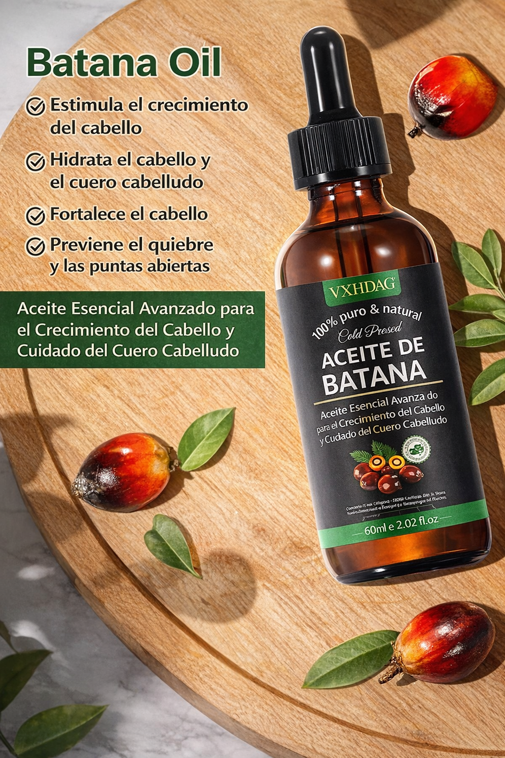 Aceite de Batana Natural – Crecimiento Rápido y Cabello Más Fuerte