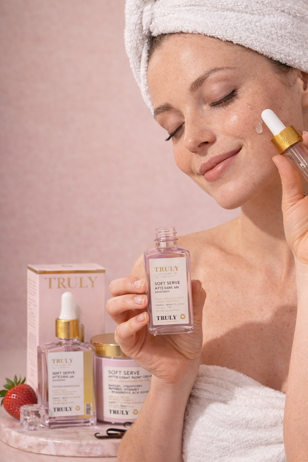 TRULY Soft Serve After Shave – Sérum y Crema Hidratante